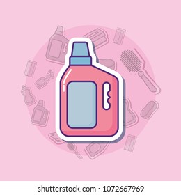 cleaning supplies design