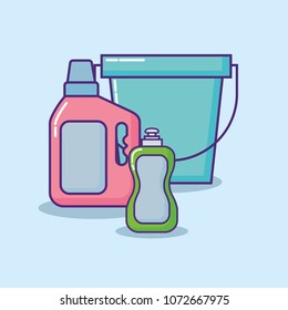 cleaning supplies design