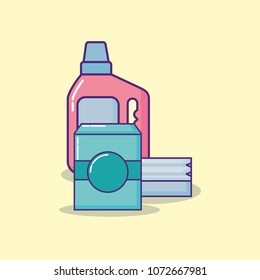 cleaning supplies design