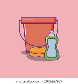 cleaning supplies design