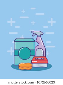cleaning supplies design