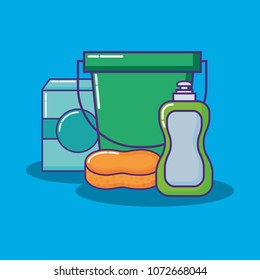 cleaning supplies design