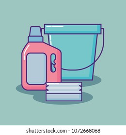 cleaning supplies design
