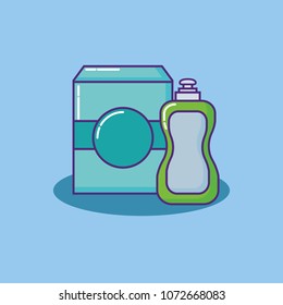 cleaning supplies design