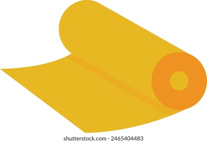 Cleaning Supplies Equipment with Flat Cartoon Design. Isolated on White Background.