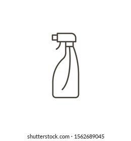 Cleaning surfaces, cleaning tables icon. Simple element illustration from UI concept.