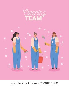 cleaning team cartel and people