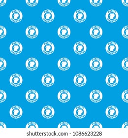 Cleaning toilet pattern vector seamless blue repeat for any use