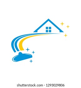 Cleaning Tool Broom Vacum Cleaner Logo