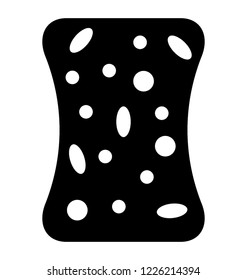 
A cleaning tool like a foam  as a sponge 
