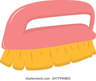 Clipart de herramientas de limpieza. Accesorios de limpieza. Aislado sobre fondo blanco.