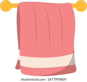 Cleaning Tools Clipart. Housekeeping Accessories. Isolated on White Background.