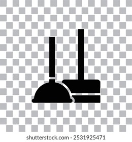 cleaning tools icon , household icon