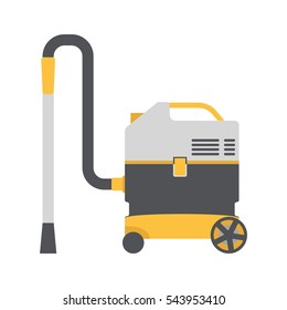 Cleaning vacuum equipment vector.
