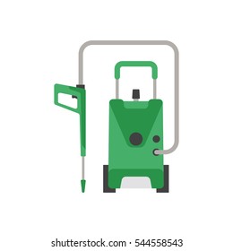 Cleaning vacuum equipment vector.