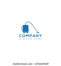 cleaning vector art logo design