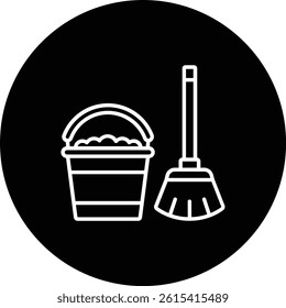 Cleaning vector icon. Can be used for printing, mobile and web applications.