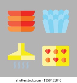 cleaning vector icon set