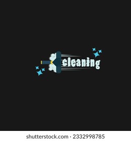 cleaning vector illustration logo eps 10