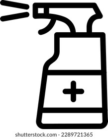 cleaning Vector illustration on a transparent background. Premium quality symmbols. Thin line vector icons for concept and graphic design.