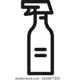 Cleaning, Washing Vector Line Icon