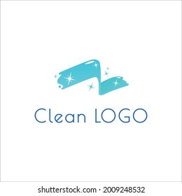 cleaning water logo vector illustration