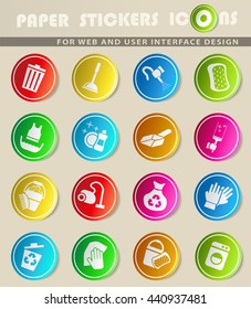 cleaning web icons for user interface design