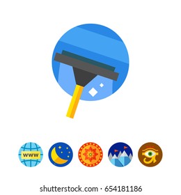 Cleaning Window Icon