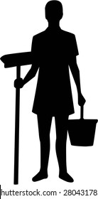 Cleaning Woman