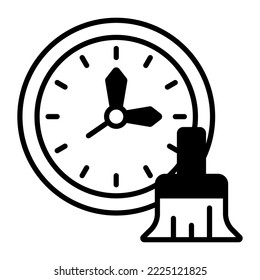 cleanings time Modern concepts design, Premium quality vector illustration concept. Vector symbol.