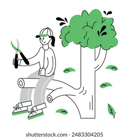Cleanliness Line Mini Illustrations icon
