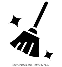 Sauberkeit Web-Symbol in Fettdruck