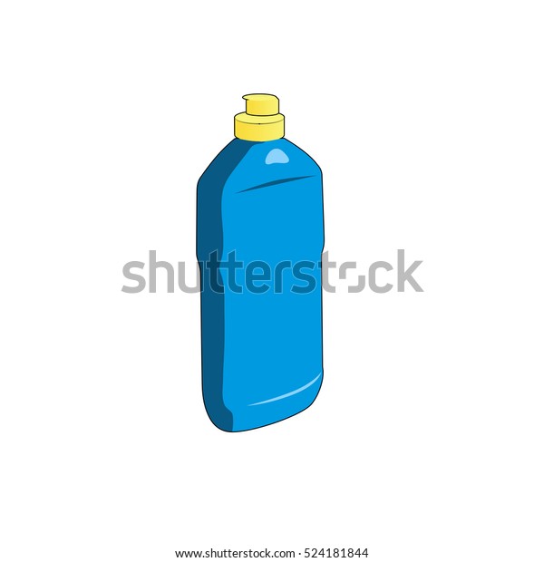 Cleanser Bottle Vector Isolated Object Stock Vector (Royalty Free