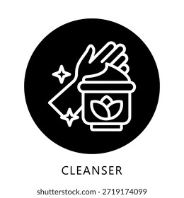 Botão De Ícone De Limpeza, Mini Ilustração Relacionam-Se Ao Cuidado Pessoal. Use Para O Desenvolvimento Moderno De Conceitos, Ui, Ux Web E Aplicativos.