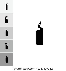 Cleanser icon. collection of 6 cleanser filled icons such as . editable cleanser icons for web and mobile.