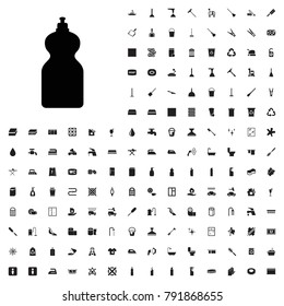 Cleanser icon illustration isolated vector sign symbol. editable cleaning icons vector set.