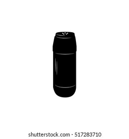 cleanser vector. black and white picture