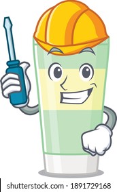 Cleansing foam caricature design concept worked as an automotive