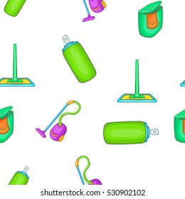 Cleansing pattern. Cartoon illustration of cleansing vector pattern for web