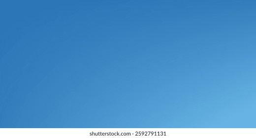 Clear blue sky. The sky is cloudless. Crystal blue background for lettering