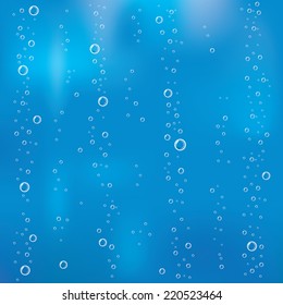 Clear blue water background