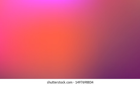 Clear Blurred Background with Pink Warm Colors Blend. Clean Defocused Backdrop