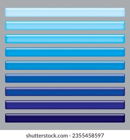 clear button with blue color design