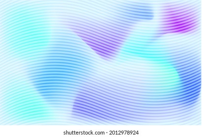 Clear and calm abstract background image with cool colors and waves. feeling of looking through a glass for color stains