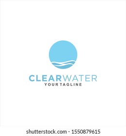 Clear Circle Water Logo Design