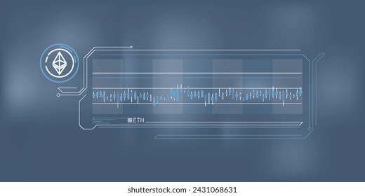 Clear and concise infographics of Ethereum price stability.