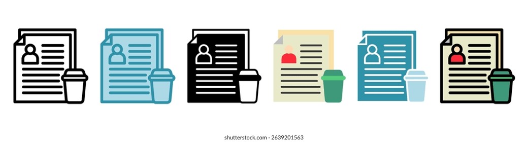 Clear Data multi style, mini illustration icon. use for modern concept, print, UI, UX kit, web and app development. Vector related to account management, ecommerce, banking and finance.

