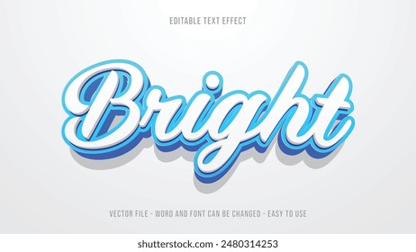 Clear editable text effect, editable text style