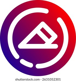 Clear format Line vector Icon Design