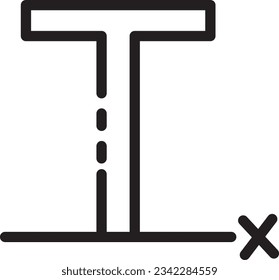Rahmensymbol im Format löschen